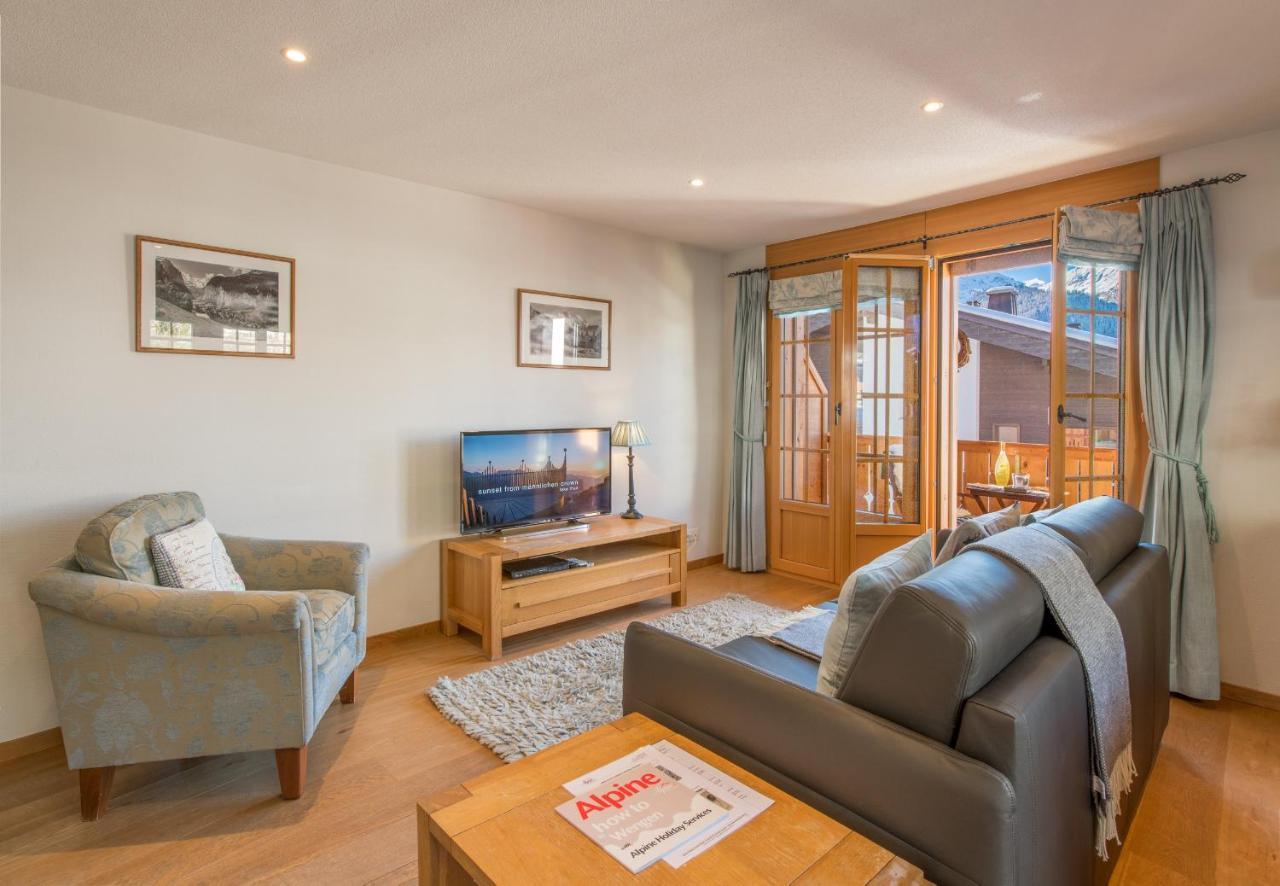 Les Residences Waldbort Wengen Exteriér fotografie