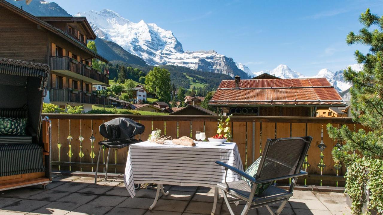 Les Residences Waldbort Wengen Exteriér fotografie
