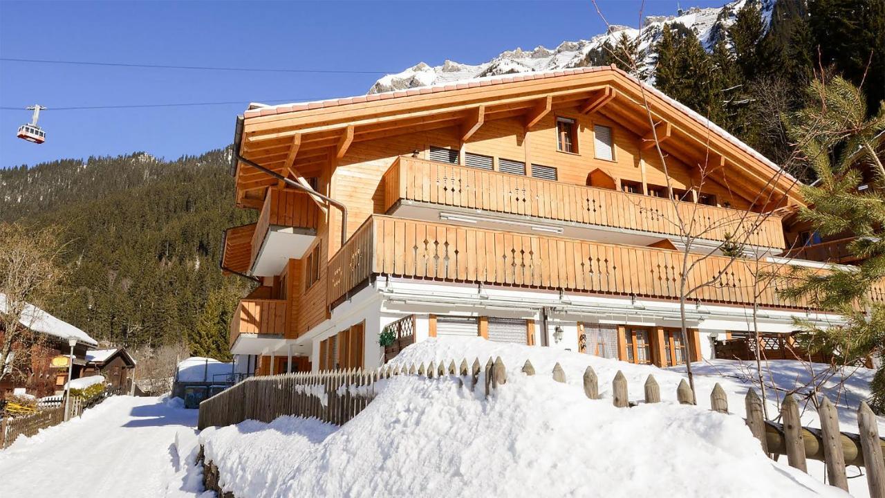 Les Residences Waldbort Wengen Exteriér fotografie