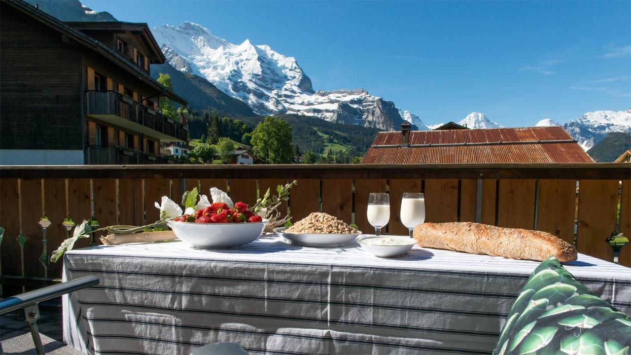 Les Residences Waldbort Wengen Exteriér fotografie
