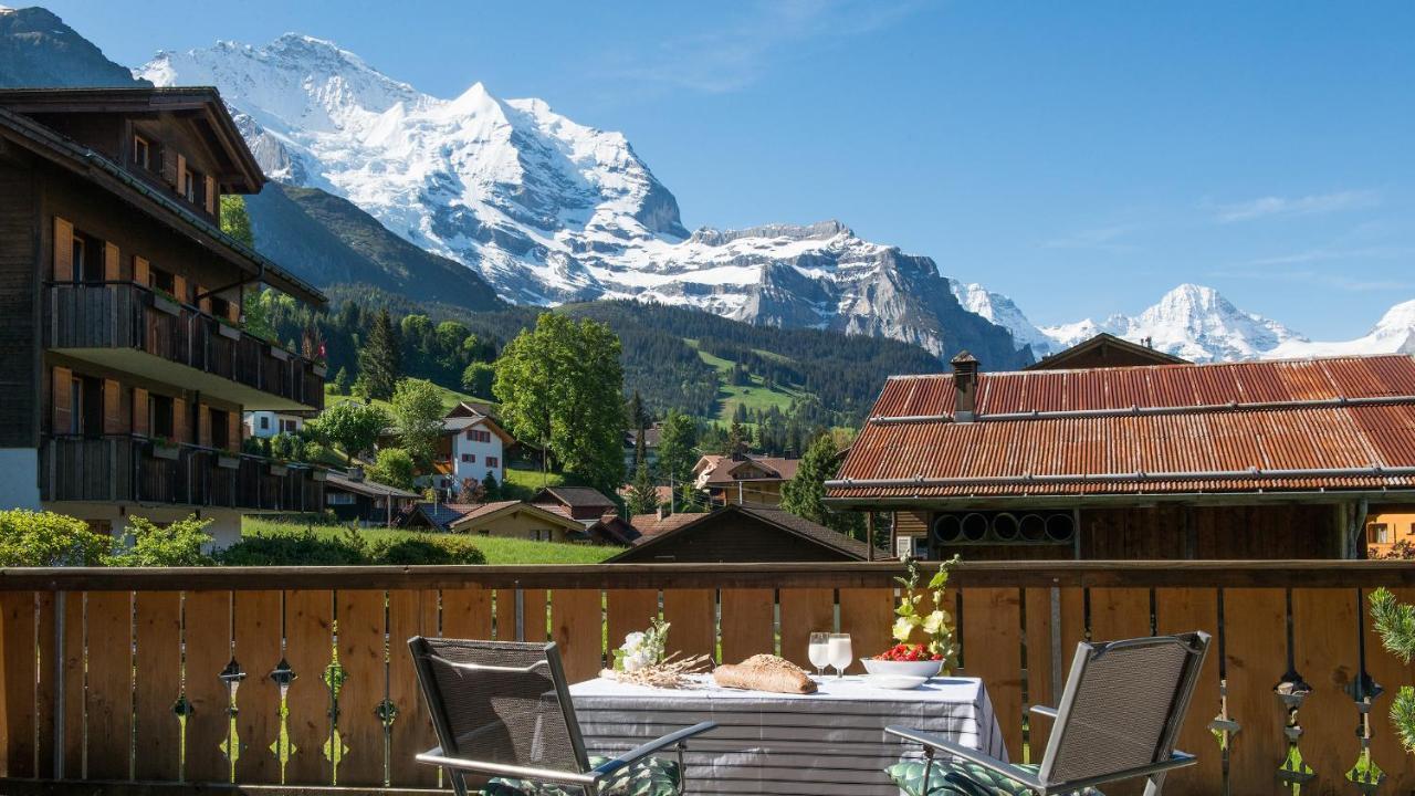 Les Residences Waldbort Wengen Exteriér fotografie